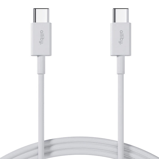 Cavo Dati e Ricarica USB-C - USB-C Allity. AUC-03, 100W, 1m, Bianco
