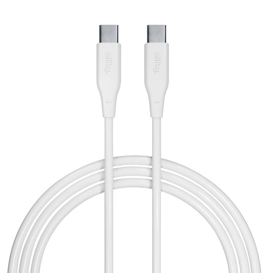 Cavo Dati e Ricarica USB-C - USB-C Allity. AUC-02, 100W, 1m, Bianco