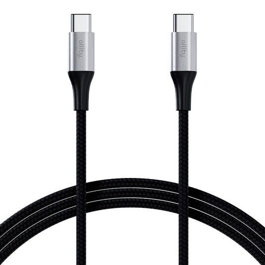 Cavo Dati e Ricarica USB-C - USB-C Allity. AUC-01, 100W, 2m, Nero