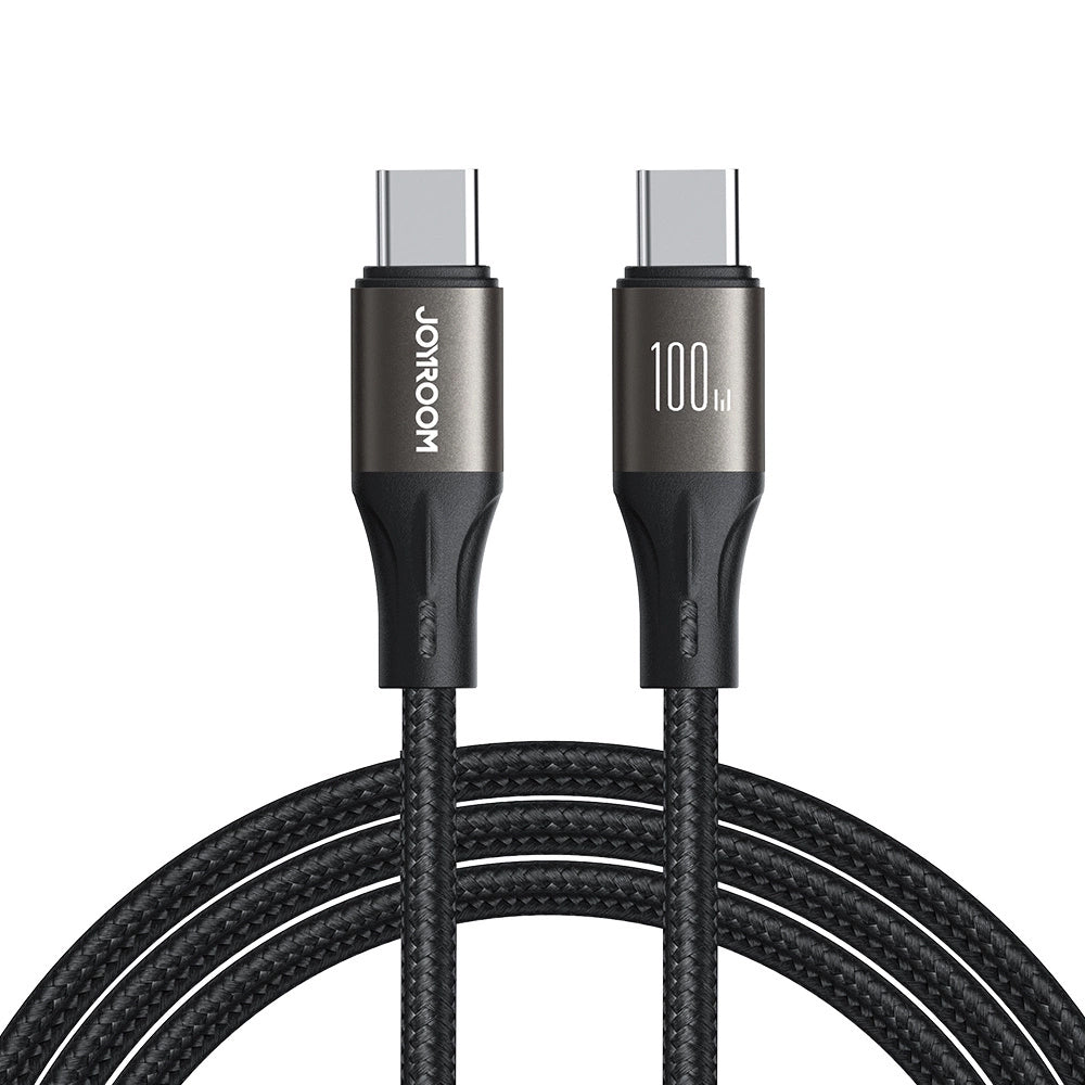 Cavo Dati e Ricarica USB-C - USB-C Joyroom S-A25 Light-Speed, 100W, 1.2m, Nero