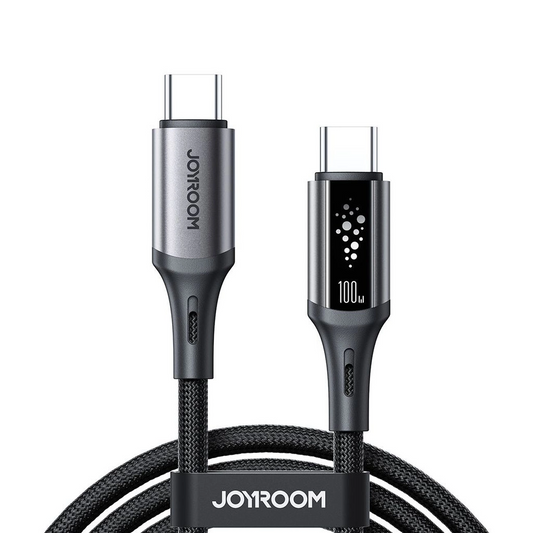 Cavo Dati e Ricarica USB-C - USB-C Joyroom S-A60 StarTalk, 100W, 1.2m, Nero