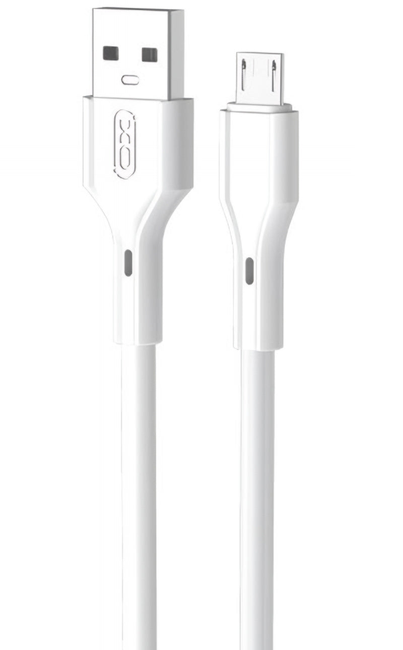Cavo Dati e Ricarica USB-A - microUSB XO Design NB230, 18W, 1m, Bianco