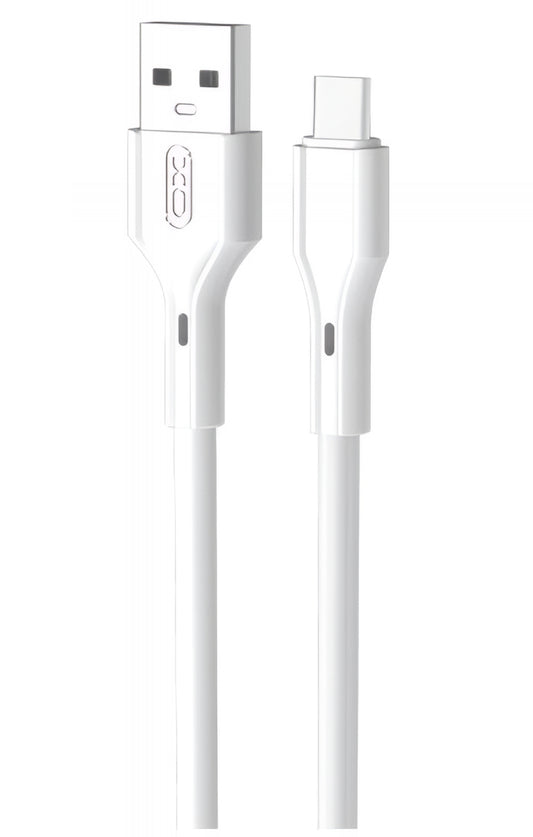 Cavo Dati e Ricarica USB-A - USB-C XO Design NB230, 18W, 1m, Bianco