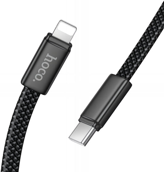 Cavo Dati e Ricarica USB-C - Lightning HOCO X125, 30W, 1m, Nero