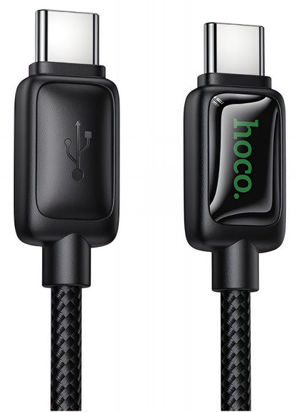 Cavo Dati e Ricarica USB-C - USB-C HOCO U146, 60W, 1.2m, Nero
