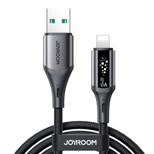 Cavo Dati e Ricarica USB-A - Lightning Joyroom S-A60 StarTalk, 18W, 1.2m, Nero