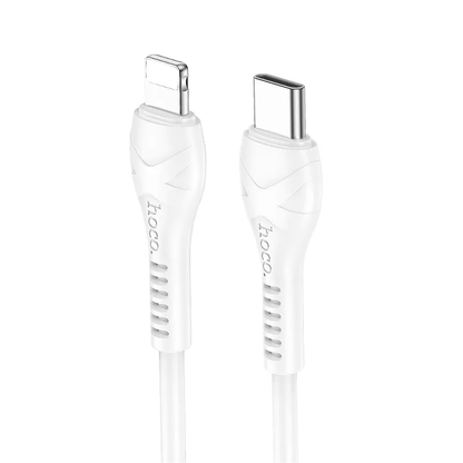 Cavo Dati e Ricarica USB-C - Lightning HOCO X37, 27W, 1m, Bianco
