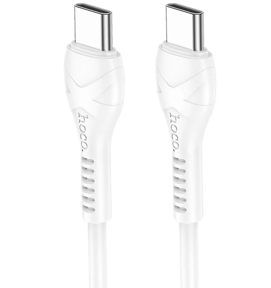 Cavo Dati e Ricarica USB-C - USB-C HOCO X37, 60W, 1m, Bianco