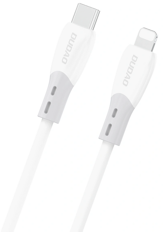 Cavo Dati e Ricarica USB-C - Lightning Dudao L25SX, 30W, 1m, Bianco