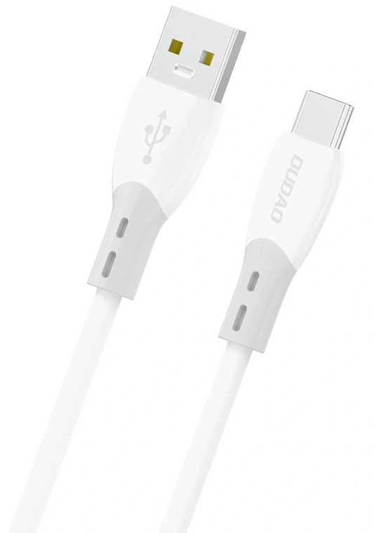 Cavo Dati e Ricarica USB-A - USB-C Dudao L25ST, 100W, 1m, Bianco