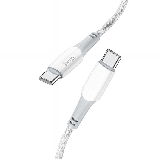 Cavo Dati e Ricarica USB-C - USB-C HOCO X70, 60W, 1m, Bianco