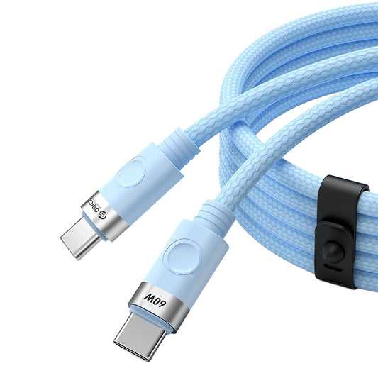 Cavo Dati e Ricarica USB-C - USB-C Orico CDX, 60W, 1m, Blu