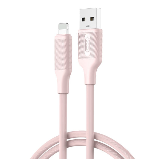Cavo Dati e Ricarica USB-A - Lightning XO Design NB265, 12W, 1m, Rosa