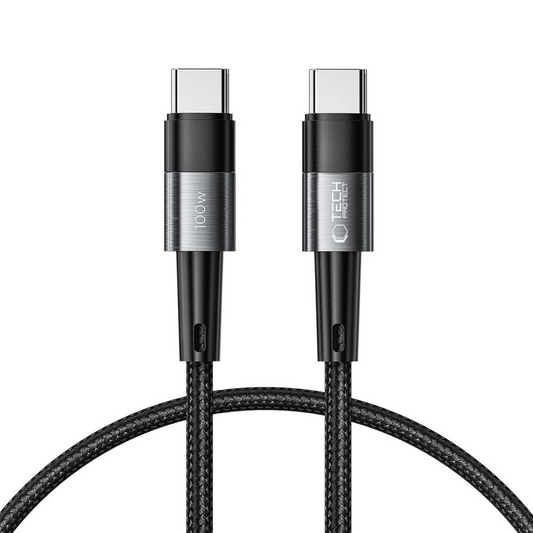 Cavo Dati e Ricarica USB-C - USB-C Tech-Protect Ultraboost, 100W, 0,25m, Grigio
