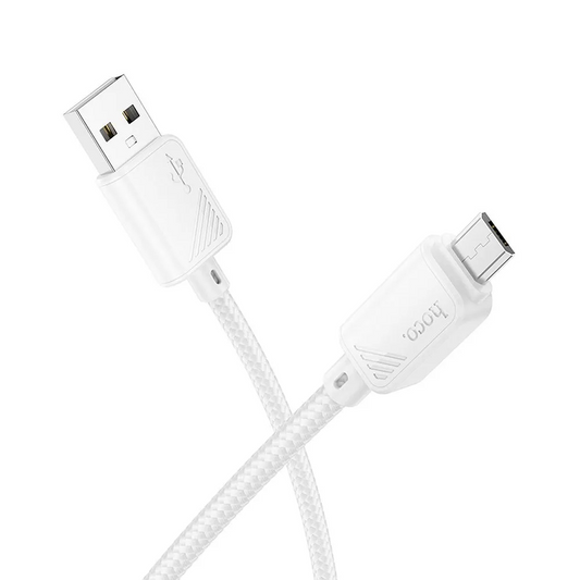 Cavo Dati e Ricarica USB-A - microUSB HOCO X113, 18W, 1m, Bianco