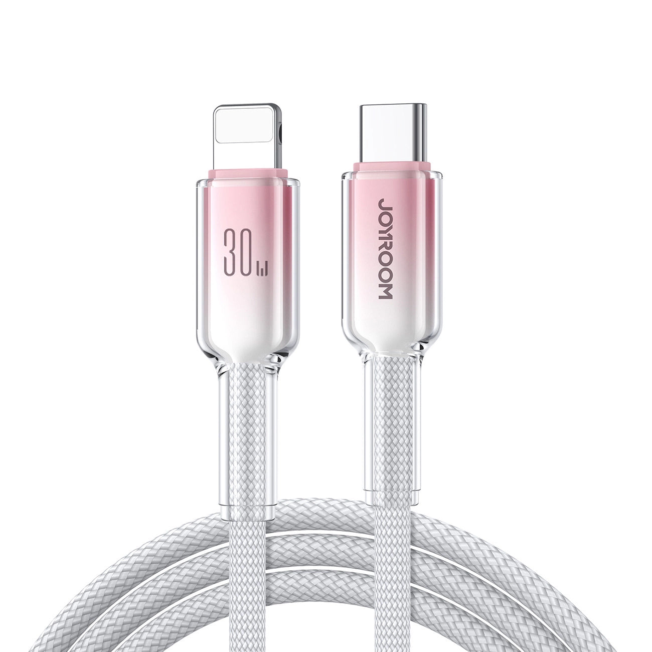 Cavo Dati e Ricarica USB-C - Lightning Joyroom S-A42, 30W, 1,2m, Bianco