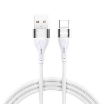 Cavo Dati e Ricarica USB-A - USB-C BWOO X280C, 15W, 1m, Bianco