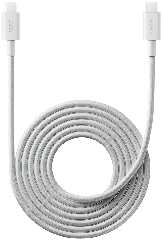 Cavo Dati e Ricarica USB-C - USB-C Xiaomi, 120W, 2m, Bianco BHR087AGL