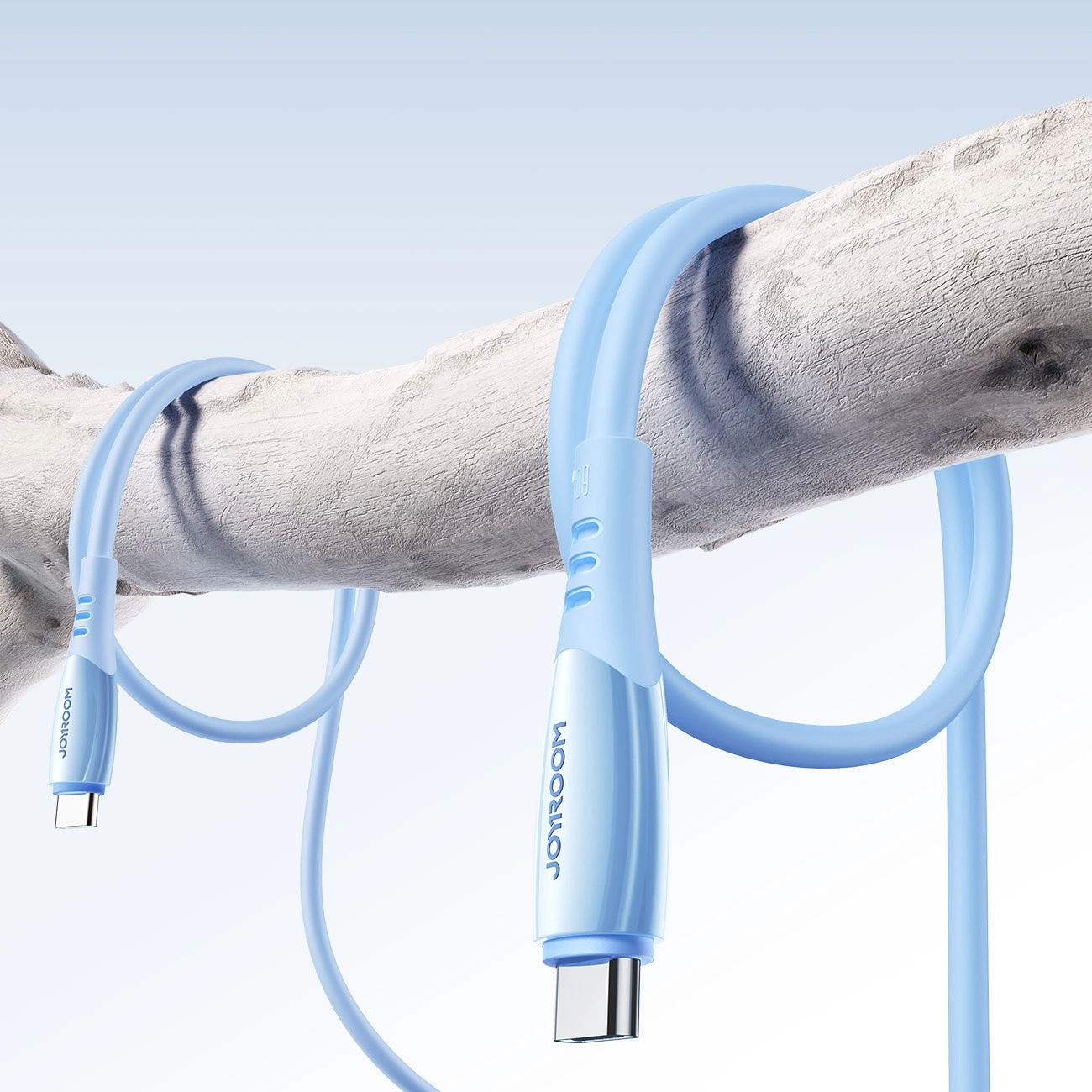 USB-C Data and Charging Cable - USB-C Joyroom S-A59 Vibrant, 60W, 1.2m, Blue