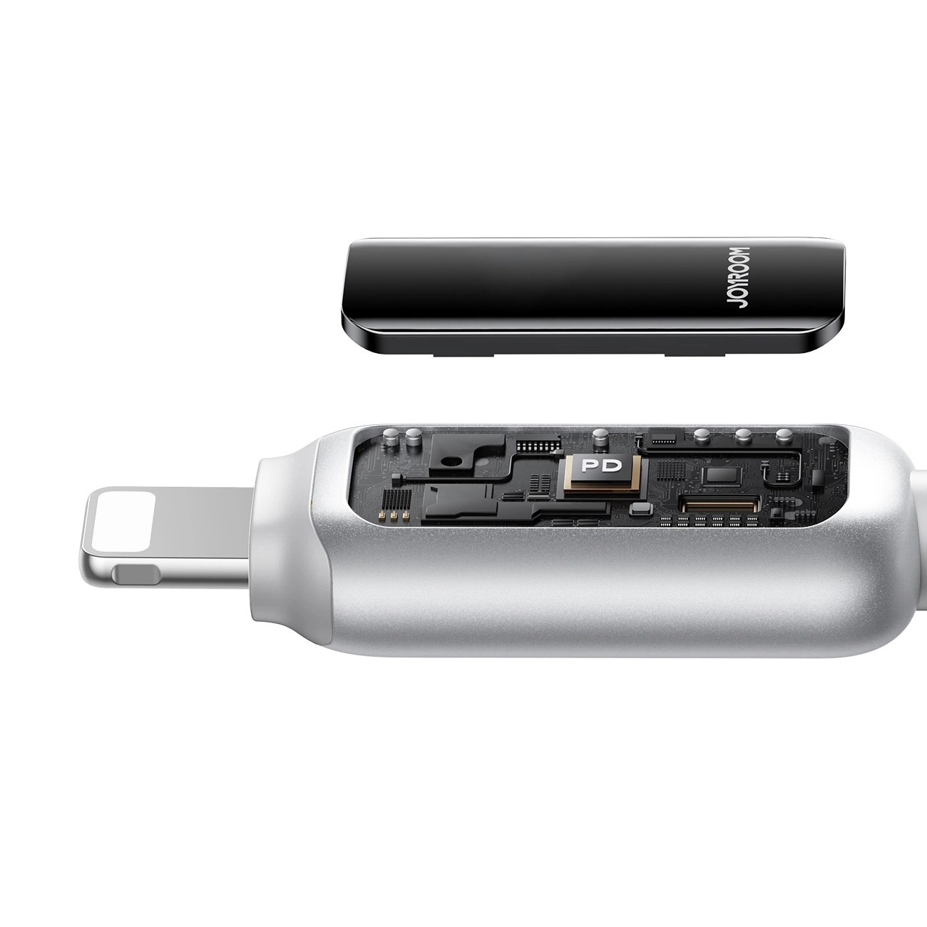 Cavo Dati e Ricarica USB-A - Lightning Joyroom S-A55 StarFlight Display, 18W, 1.2m, Bianco