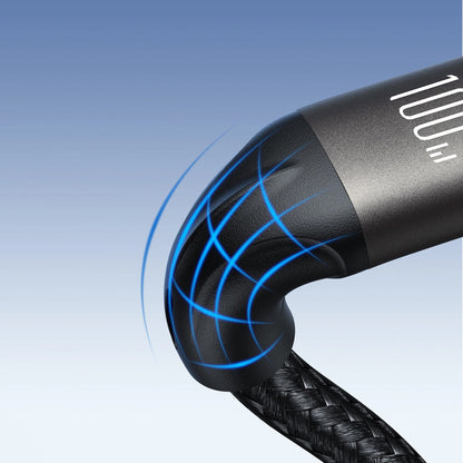 Cavo Dati e Ricarica USB-C - USB-C Joyroom S-A25 Light-Speed, 100W, 1.2m, Nero