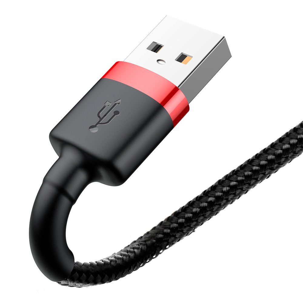 Cavo Dati e Ricarica USB-A - Lightning Baseus Cafule, 18W, 3m, Rosso CALKLF-R91