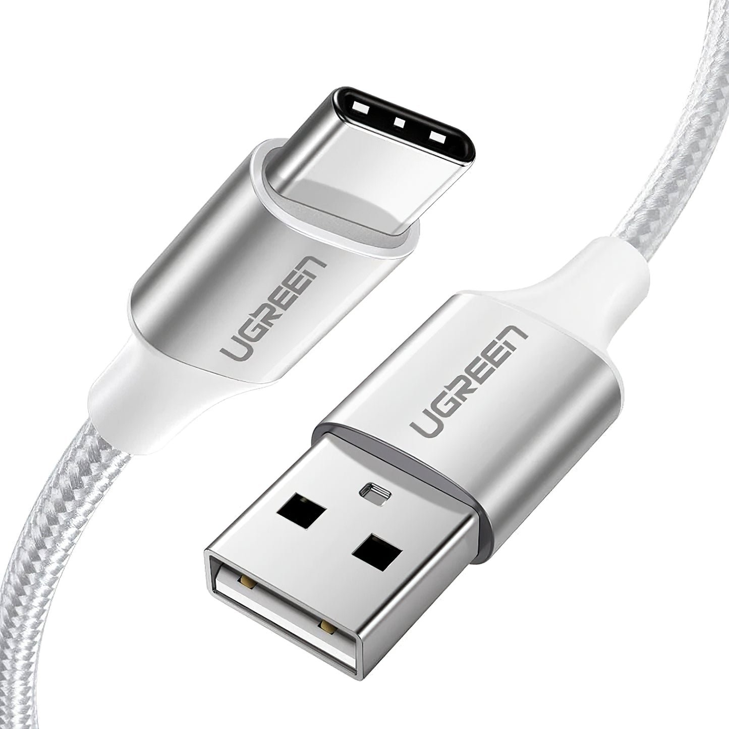 Cavo Dati e Ricarica USB-A - USB-C UGREEN US288, 18W, 2m, Bianco
