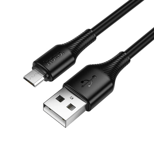 Cavo Dati e Ricarica USB-A - microUSB HOCO X120, 18W, 1m, Nero