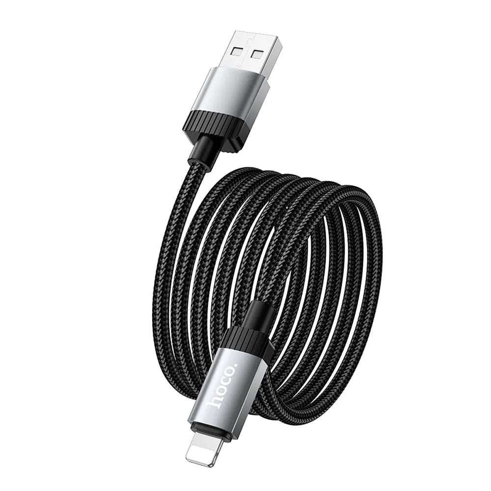 Cavo Dati e Ricarica USB-A - Lightning HOCO X117, 18W, 1m, Nero