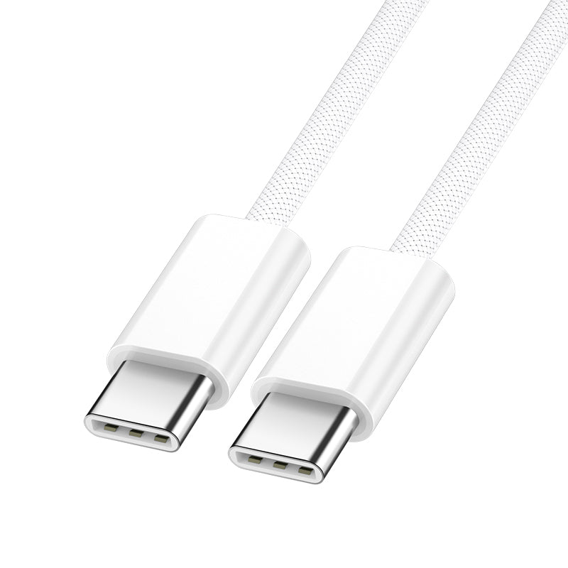 Cavo Dati e Ricarica USB-C - USB-C BWOO BO-X284, 60W, 2m, Bianco