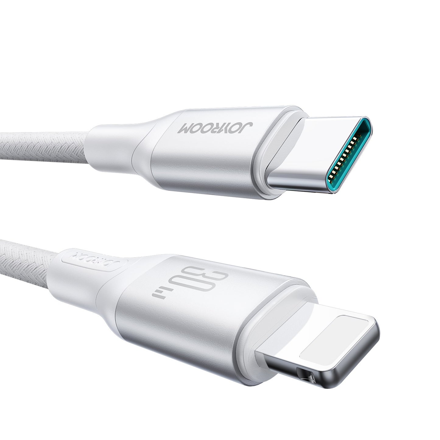 Cavo Dati e Ricarica USB-C - Lightning Joyroom S-A28 Flash, 30W, 1m, Bianco