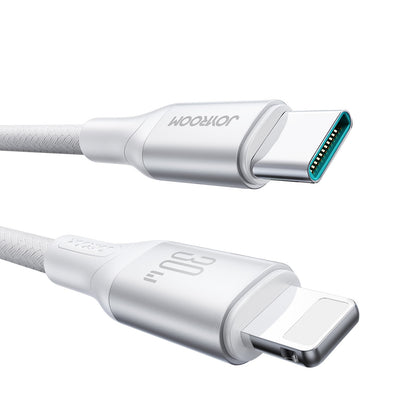 Cavo Dati e Ricarica USB-C - Lightning Joyroom S-A28 Flash, 30W, 1m, Bianco
