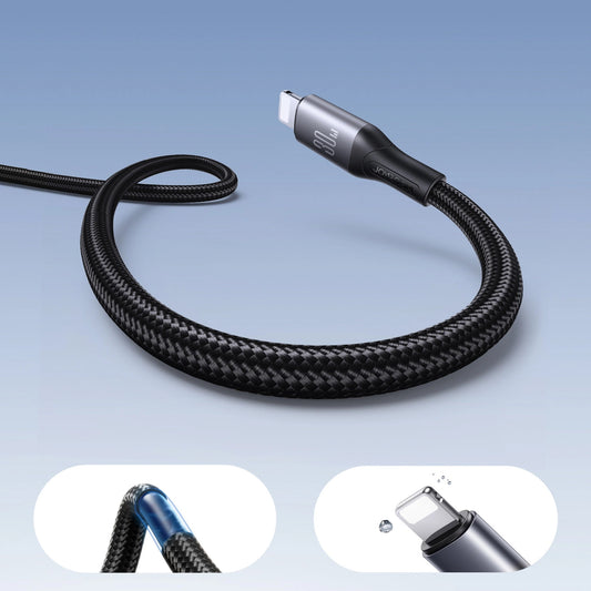 Cavo Dati e Ricarica USB-C - Lightning Joyroom S-A28 Flash, 30W, 1m, Nero