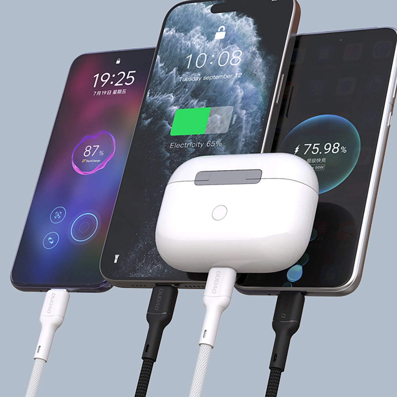 Cavo Dati e Ricarica USB-C - USB-C Dudao L9C, 65W, 1m, Nero