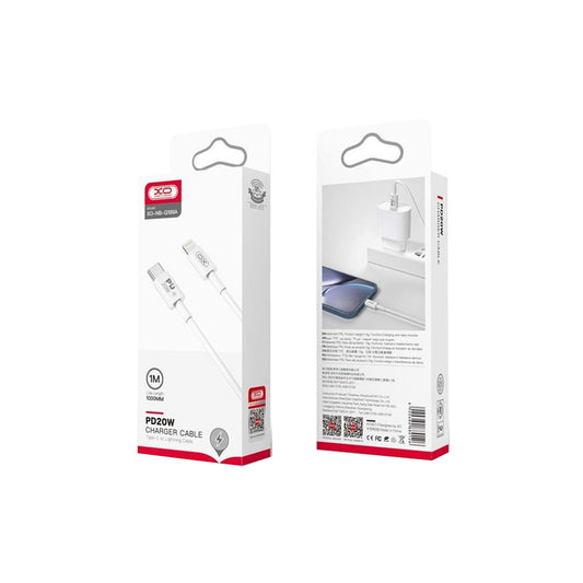 Cavo Dati e Ricarica USB-C - Lightning XO Design NB-Q189A, 20W, 1m, Bianco