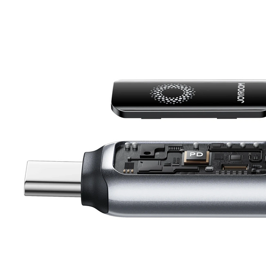 Cavo Dati e Ricarica USB-A - Lightning Joyroom S-A55 StarFlight Display, 18W, 1.2m, Nero