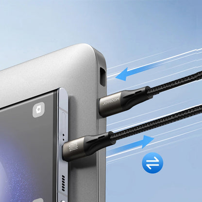 Cavo Dati e Ricarica USB-C - USB-C Joyroom S-A25 Light-Speed, 100W, 1.2m, Nero