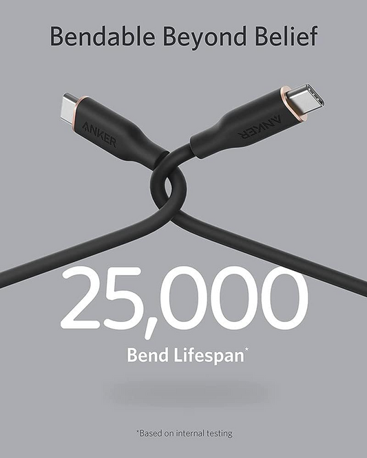 Cavo Dati e Ricarica USB-C - USB-C Anker PowerLine III, 100W, 0.9m, Nero A8552H11