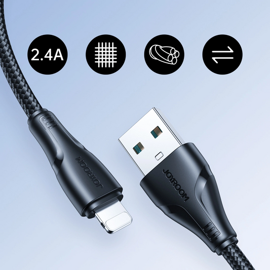 Cavo Dati e Ricarica USB-A - Lightning Joyroom S-A11, 18W, 1.2m, Nero