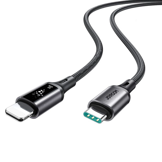 Cavo Dati e Ricarica USB-C - Lightning Joyroom S-A60 StarTalk, 30W, 1.2m, Nero