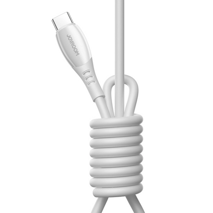Cavo Dati e Ricarica USB-C - USB-C Joyroom S-A59 Vibrant, 60W, 1.2m, Bianco