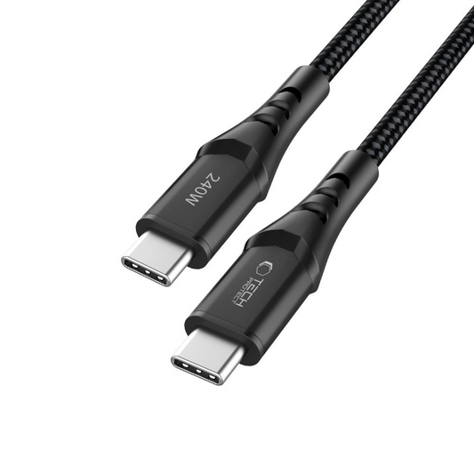 Cavo Dati e Ricarica USB-C - USB-C Tech-Protect UB11T Ultraboost, 240W, 2m, Nero