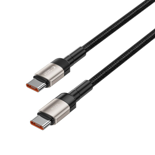 Cavo Dati e Ricarica USB-C - USB-C Tech-Protect Ultraboost EVO, 100W, 1m, Argento