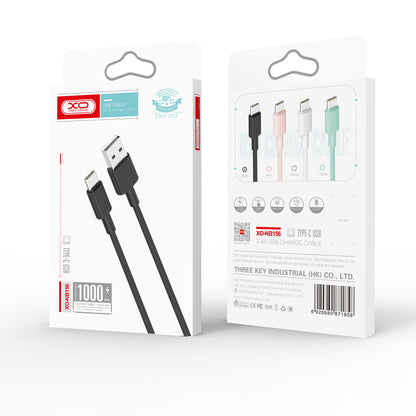 Cavo Dati e Ricarica USB-A - USB-C XO Design NB156, 18W, 1m, Nero
