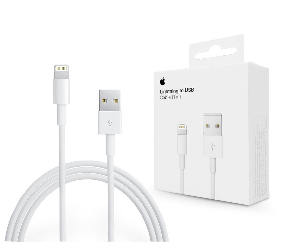 Cavo Dati e Ricarica USB-A - Lightning Apple A1480, 18W, 1m, Bianco MUQW3ZM/A