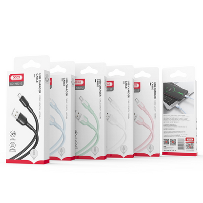 Cavo Dati e Ricarica USB-A - microUSB XO Design NB212, 18W, 1m, Bianco