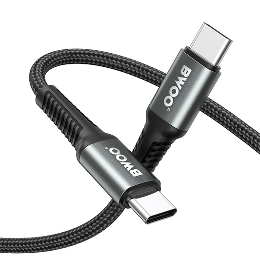 Cavo Dati e Ricarica USB-C - USB-C BWOO BO-X288C-C, 60W, 1m, Nero