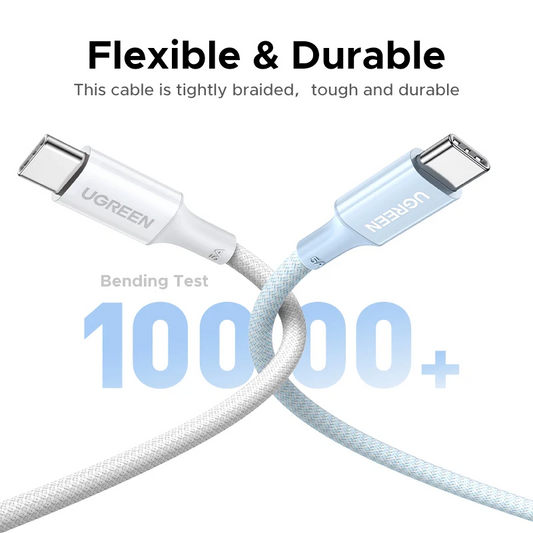 Cavo Dati e Ricarica USB-C - USB-C UGREEN L502 (35221), 100W, 2m, Bianco