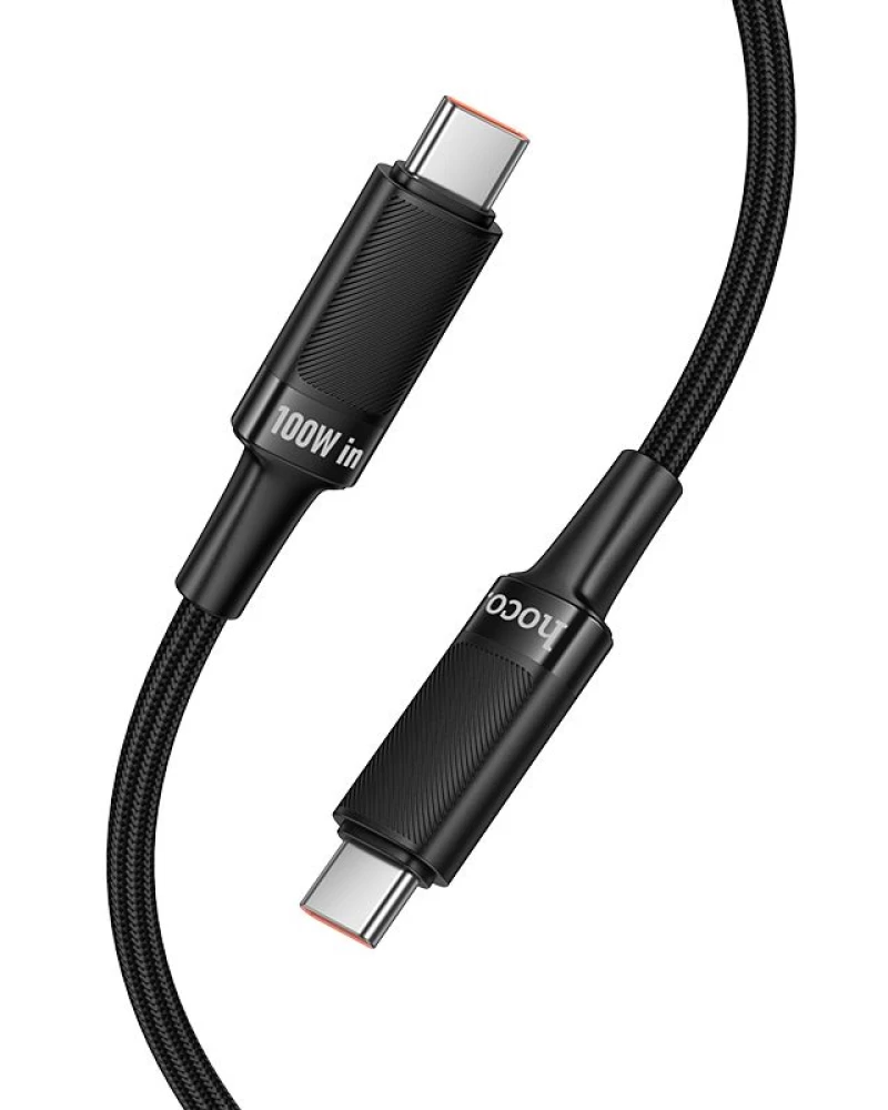 Cavo Dati e Ricarica USB-C - USB-C HOCO U153 Extreme, 100W, 1,2m, Nero