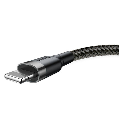 Cavo Dati e Ricarica USB-A - Lightning Baseus Cafule, 18W, 3m, Grigio CALKLF-RG1